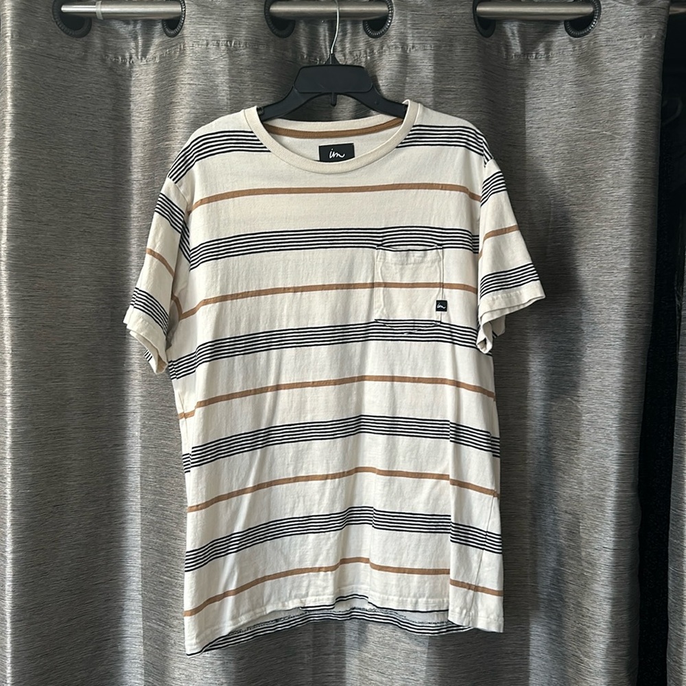 Men’s Striped Cotton T-shirt